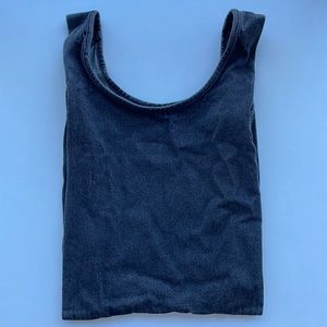 NWT Standard BAGGU Washed Black Denim (discontinued)